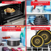Tefal Ingenio Easy On - Juego de 3 Sartenes 22/24/26 cm + Mango extraíble, No apto inducción, antiadherentes, revestimiento titanio, Thermo-signal, sin PFOA, apto lavavajillas y horno - Imagen 3