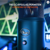 Logitech for Creators Blue Yeti Micrófono USB para Grabación, Streaming, Gaming, Podcasting en PC y Mac, Micro de Condensador para Ordenador, Soporte Ajustable, Plug&Play - Negro - Imagen 2