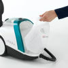 Polti Vaporetto Smart 100 T, Limpiador a Vapor con Caldera de Alta Presión de 4 Bares, Potencia Máxima 1500 W, Autonomía Ilimitada y Recarga Continua, 9 Accesorios Incluidos, Blanco y Turquesa - Imagen 3
