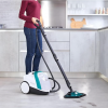 Polti Vaporetto Smart 100 T, Limpiador a Vapor con Caldera de Alta Presión de 4 Bares, Potencia Máxima 1500 W, Autonomía Ilimitada y Recarga Continua, 9 Accesorios Incluidos, Blanco y Turquesa - Imagen 2